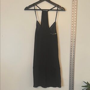 Express Elegant Black Halter Dress